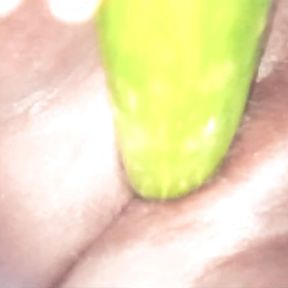 Indian women Fucking with cucumber