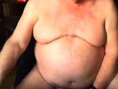 grandpa stroke on webcam