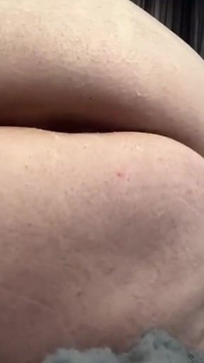 Fucking My Ass with a Rubber Dildo