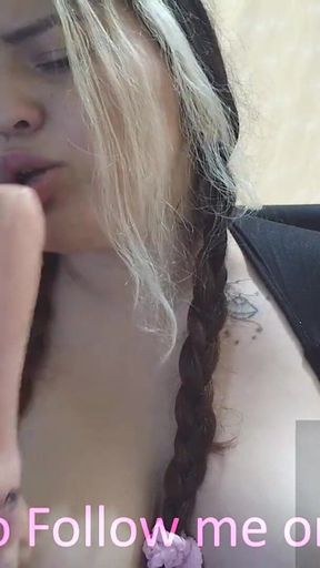 BBW Dance for You and Make You a Soft Blowjob