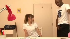 Asian Japanese Teen | SDMS-899 Black Exchange Student In Japan Family Home - Clip 1 | Solacesolitude