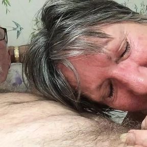 Linda sucking cock