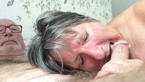 Linda sucking cock