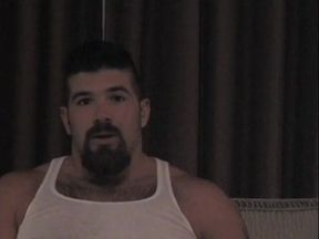 Gay hunk blows his lover's cock before slams his asshole