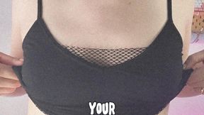 Your small titty goth gf jerks off for you