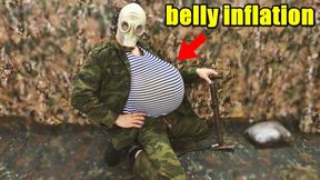 Russian Military Man PUMPS His stomach with A PUMP and Cums in Your FACE!!!