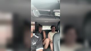 PASSENGER TAKES A RAIL-SHARING CAMPER AND HAS LOVEMAKING IN THE BACK SEAT