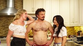Dirty stepmom interview turns into taboo time travel XXXX lesson