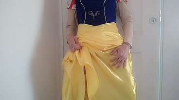 Chantal Channel as a great piggy Snowhite
