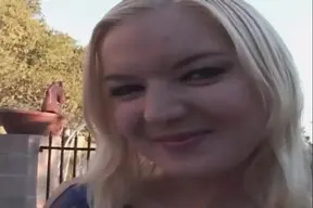 Black man devours hot blonde's big booty