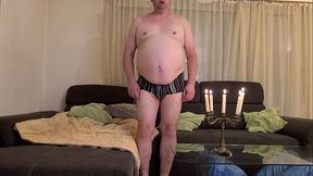 Bei brennenden Kerzen wichse ich von Herzen