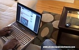 Tracey fights with boyfriend and fucks afterward