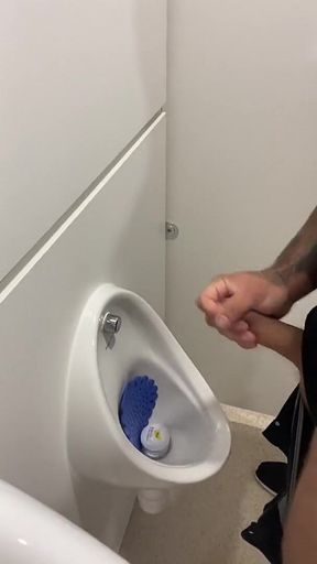 Bathroom Piss and Jerk
