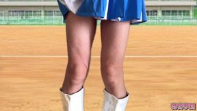 I borrowed a cheerleader outfit.SecretGakuen