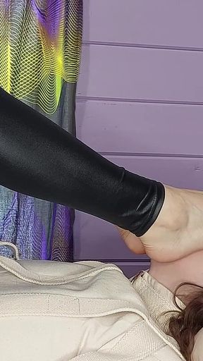 Bondage and foot worship