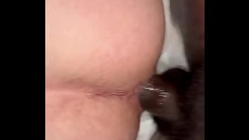 Black daddy fucking me until he cums inside