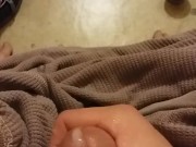 Masterbating Onto a Shirt Vid 2