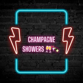 Champagne shower 🍾🥂