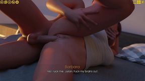 my pleasure 31 - lori masturbates for julian then jerks him off on her tits & barbara sex