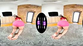 TmwVRnet - Julia Red - Red-haired cutie orgasms on phone