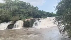 Amateur milf takes big dick in public during storm