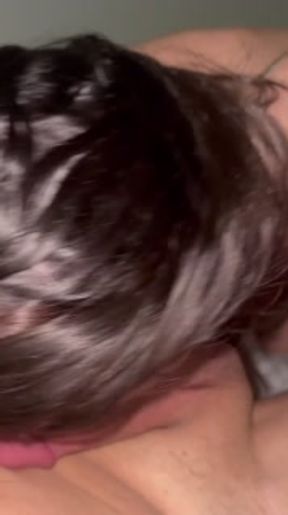 Passionate blowjob before my bestfriend and i give my boyfriend homemade amateur ffm threesome