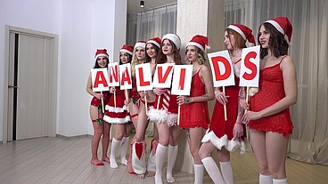 Christmas Anal Orgy 8v4 with Goldie Small Carla Cage Ellis Baileys Sofi Li Rina Ray Fiore Sun and Milena Briz - Backstage Сamera 2 VG123