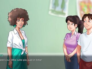 Judith Bare Modeling (Summertime Saga Gameplay)