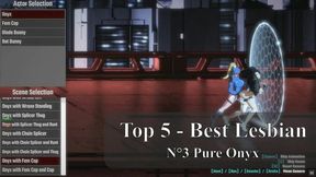 top 5 - best lesbian sex scenes in video games compilation ep.1