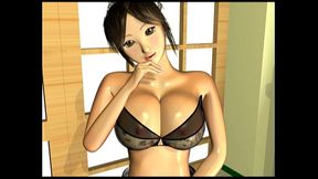 Yutaka & Izumi Enjoy Steamy 3D Hentai Fun at Onsen Pururun Resort