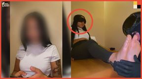 Petite Cutie Is Picked Up While Waiting On Her Dad To Get Her Toes Sucked and Feet Licked - Intense Foot Worship & Toe Sucking Session - Girl Next Door Feet