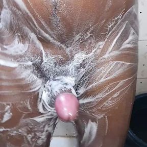 Indian boy Masturbation while bathing