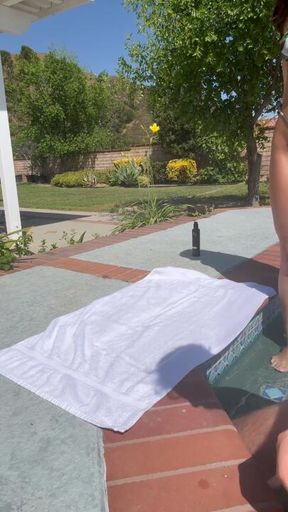 Poolside Anal With Fleshmechanics