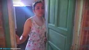 Mechanic Measures the Oil of the Neighbor&#039;s Motorcycle