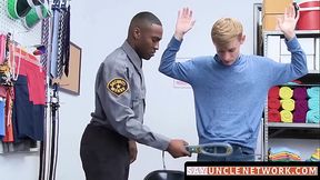 SayUncleNetwork.com - Blonde jock'_s ass claimed doggystyle by a BBC police officer