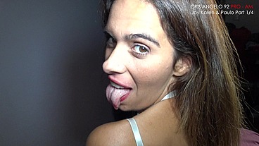 Threesome hotwife hairy pussy - Joy karen , Paula Massa, Cris Angelo - Dirty Anal Creampie French France Double - Chatte poilue Part 1/4