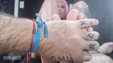 Cum on the soft soles