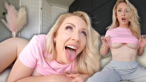 Hot stepmom gives jaw-dropping JOI countdown