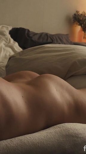 Loud Moans of a Young Handsome Guy Motivate You to Orgasm, Saying Pleasant Words, He Dreaming of You