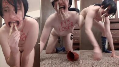 Begging and breaking with body writing clamps