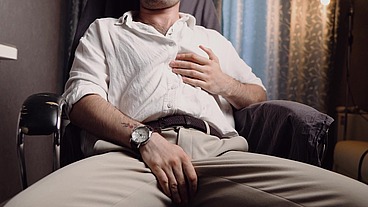 I hadn't jerked off for only two days, but I cried with pleasure during my orgasm.