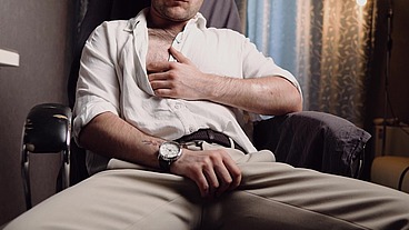 I hadn't jerked off for only two days, but I cried with pleasure during my orgasm.