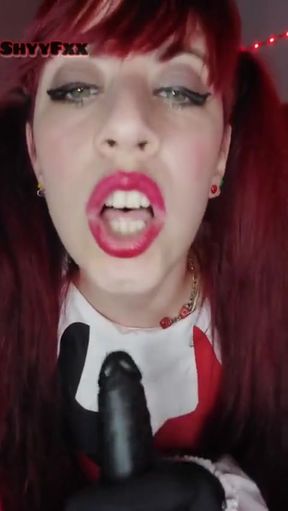 Shyyfxx Harley Quinn Celebrates Her Birthday and Asks for Milk with JOI Countdown Countdown