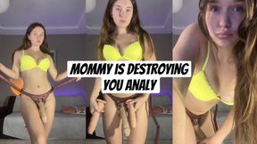 Mommy is telling you how she is going to fuck your little ass hole