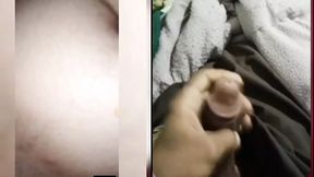 Sultry Pakistani courtesan seduces partner via steamy live cam sex session.