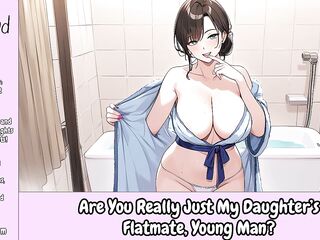 Are You Really Just My Daughter's Flatmate, Young Man? - Erotic Audio For Men