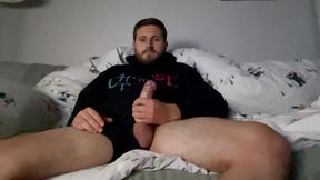 Playing with My Big Cock and Ejaculating