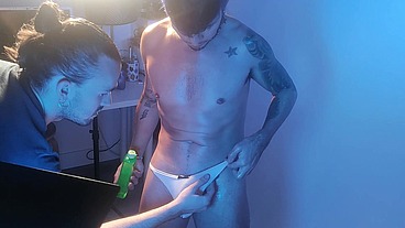 ARTISTIC EROTIC PHOTO SESSION ENDED IN BLOWJOBS, GOOD HANDJOBS AND A LOT OF AMAZING HOT CUM!!!