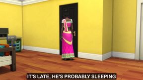 Watch this young Indian stepmom get pounded hard by her stepson and his buddy
