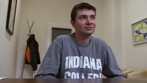 Small town 18+ teen gets his hairy ass fucked in POV